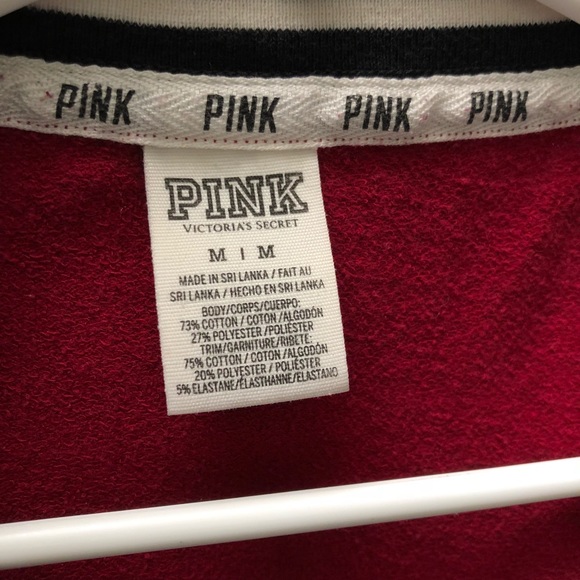 Retro red pink sweatshirt - Picture 3 of 3